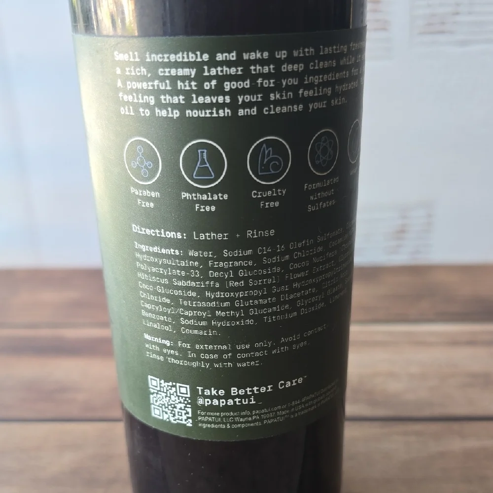 PAPATUI | REFRESHING BODY WASH 18oz